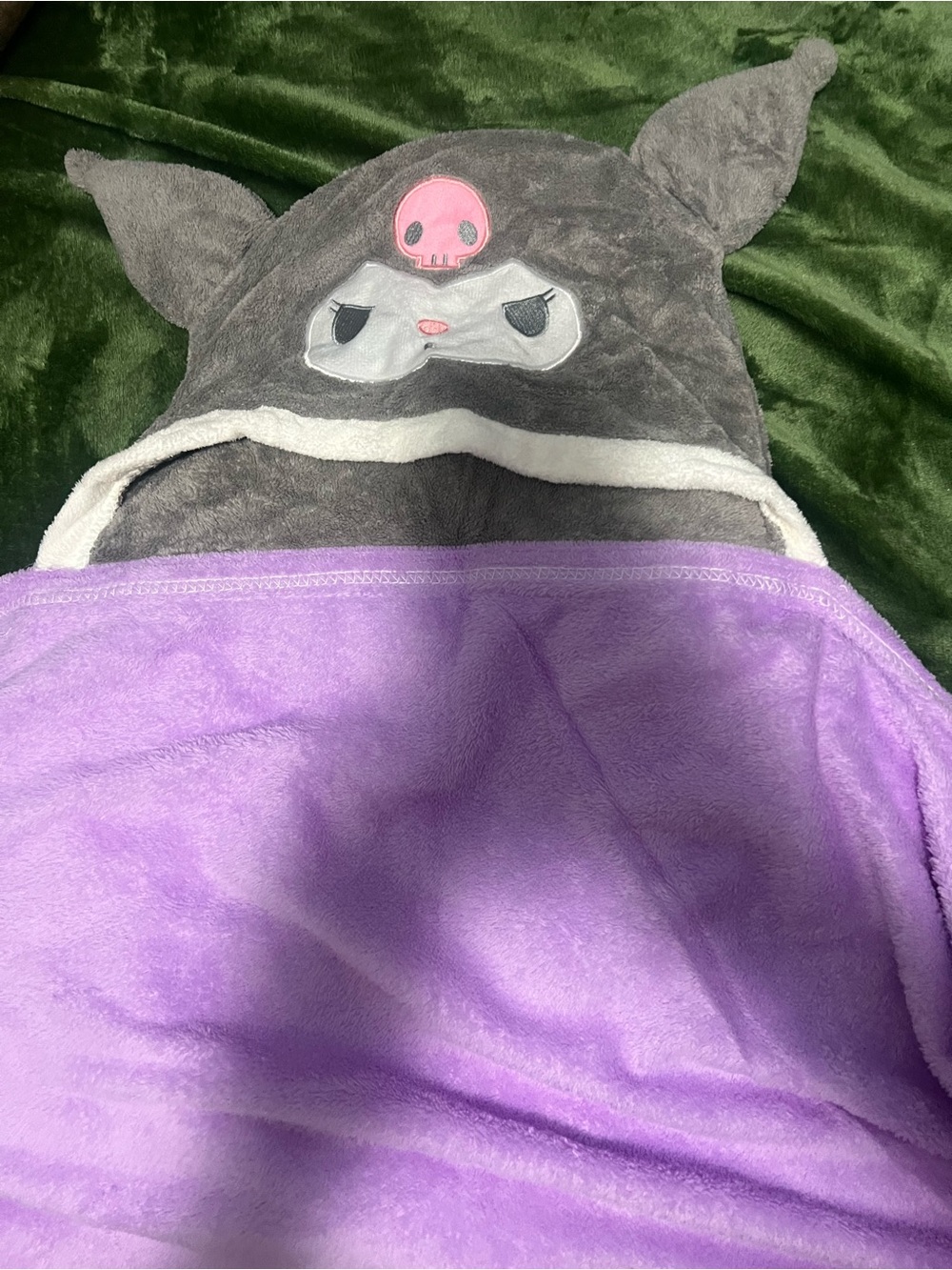 kuromi blanket wrap